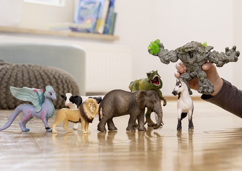 Schleich Wild Life elefante africano femmina figura giocattolo 15 cm-3