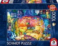 Schmidt puzzle Cosy Den - puzzle 1000 pezzi adulti-2