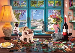 Schmidt puzzle animali gatti 1000 pezzi - puzzle adulti