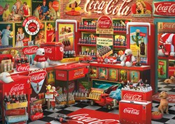 Schmidt puzzle Coca Cola nostalgia 1000 pezzi classico