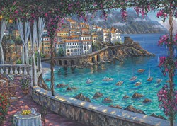 Schmidt puzzle Côte amalfitaine 1000 pezzi paesaggio adulti