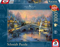 Schmidt puzzle natalizio Thomas Kinkade 1000 pezzi puzzle adulti-2
