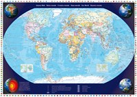 Schmidt puzzle mappa del mondo - 2000 pezzi - puzzle adulti