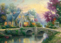 Schmidt puzzle Lamplight Manor 3000 pezzi - Thomas Kinkade