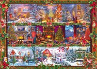 Schmidt puzzle Merry Christmas 1000 pezzi divertimento natalizio