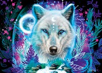 Schmidt puzzle Neon Arctic Wolf - puzzle 1000 pezzi lupo artico