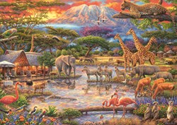 Schmidt puzzle - puzzle Paradise sotto il Kilimangiaro - 500 pezzi