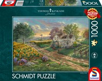 Schmidt puzzle campi di girasoli - puzzle da 1000 pezzi-2