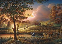 Schmidt puzzle Sunshine Gold Over Ripe Fields - puzzle 1000 pezzi
