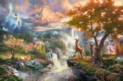 Schmidt puzzle Disney Bambi - 1000 pezzi - qualità premium
