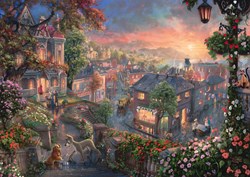 Schmidt puzzle Disney Lilli e il Vagabondo 1000 pezzi qualità premium