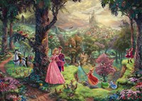 Schmidt puzzle Disney La Bella Addormentata 1000 pezzi - Thomas Kinkade