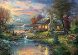 Schmidt puzzle Nature's Paradise 1000 pezzi Thomas Kinkade