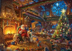 Schmidt puzzle - Puzzle di Natale Babbo Natale 1000 pezzi - Thomas Kinkade