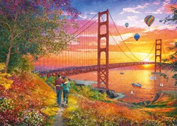 Schmidt puzzle Golden Gate Bridge - 2000 pezzi paesaggio