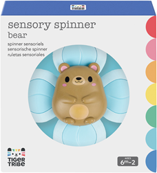 Tiger Tribe giocattolo sensoriale spinner - orso per bambini piccoli