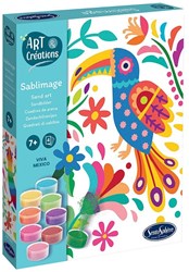 Sentosphère giocattolo arte con sabbia Sablimage Set Viva Mexico colorato
