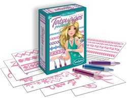 Sentosphère set tatuaggi glitter fate - kit creativo bambini