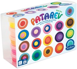 Sentosphère set pasta modellabile Patarev 15 colori asciugatura all’aria creativa