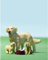 Lundby cane giocattolo con cuccioli - accessorio per casa delle bambole-2