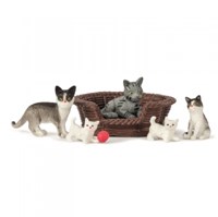 Lundby set accessori casa delle bambole gatti - giocattolo gatti