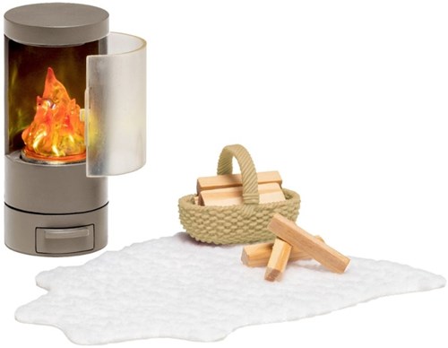 Lundby Set  Open haard