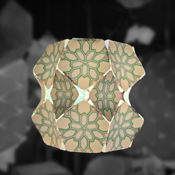 Sheedz set costruzione lampada Castor - paralume creativo bianco personalizzabile