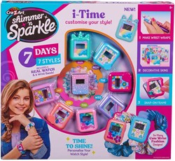 Cra-z-art orologio giocattolo Shimmer N Sparkle I-Time per bambini