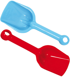 Gowi pala giocattolo 22cm - sabbia e giardino - plastica resistente