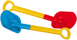 Gowi pala giocattolo - 50cm - sabbia e giardino - plastica colorata