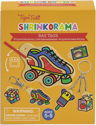 Tiger Tribe set creativa etichette per borse per bambini