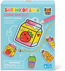Tiger Tribe set braccialetto creativo - Shrinkorama Kawaii Drinks giocattolo