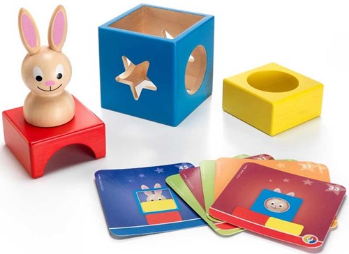 Smart Games gioco di logica in legno Bunny Boo - giocattolo educativo con 60 sfide-2