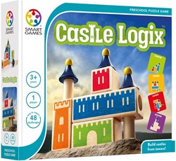 Smart Games puzzle in legno Castle Logix - 48 sfide - percezione spaziale