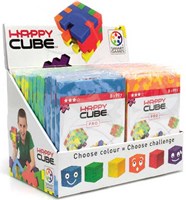 Smart Games Happy Cube Pro Puzzle 3D - rompicapo colorato per bambini e adulti