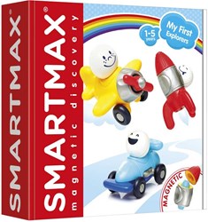 Smartmax giocattolo magnetico My First Explorers set costruzioni auto aereo
