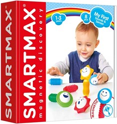 Smartmax giocattolo magnetico My First Sounds & Senses set di costruzione