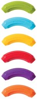 Smartmax magneti set di costruzione - Xtension set 6 barre curve giocattolo-2