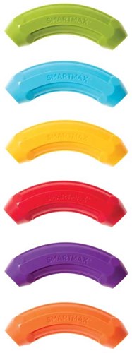 Smartmax magneti set di costruzione - Xtension set 6 barre curve giocattolo-2