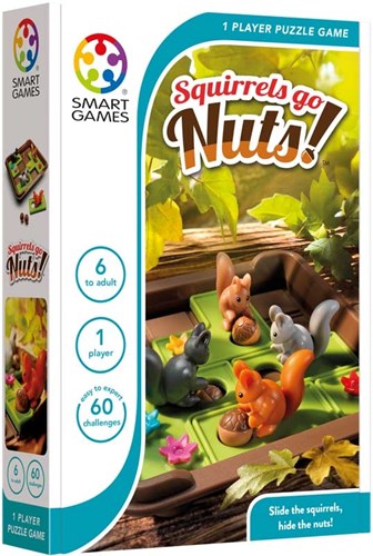 Smart Games gioco puzzle Squirrels Go Nuts - gioco educativo scoiattoli