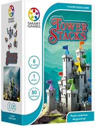 Smart Games gioco di logica 3D Tower Stacks - 80 sfide - abilità spaziale