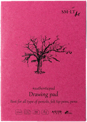 SMLT blocco carta da disegno A5 120gr 60 fogli album FSC