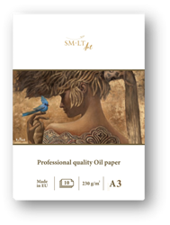 SMLT SMLT Professional Papierblok Olieverf A3 230gr 10 vel