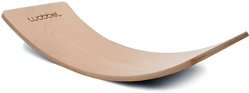 Wobbel Starter tavola equilibrio naturale senza feltro - giocattolo in legno