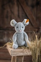 Steiff topo peluche Cheesy grigio chiaro - peluche 19 cm - certificato CE-3