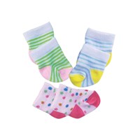 Heless calzini bambola set - calzini colorati per bambole 28-35cm-2