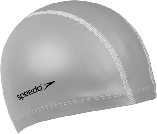 Speedo cuffia da nuoto Pace Cap - cuffia in silicone per adulti - argento