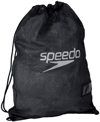 Speedo borsa da nuoto in mesh - Equipment Wet Suit Bag - nero - 35 litri
