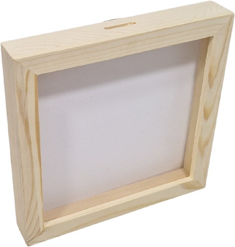 Hobbygroep salvadanaio plexiglass grande - salvadanaio trasparente per bambini