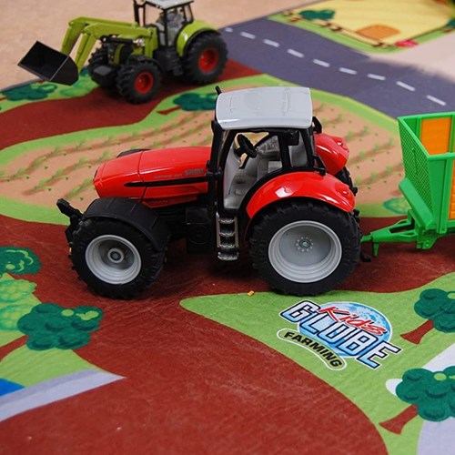 Tappeto da gioco fattoria XXL 100x150cm - tappeto fattoria per bambini-3